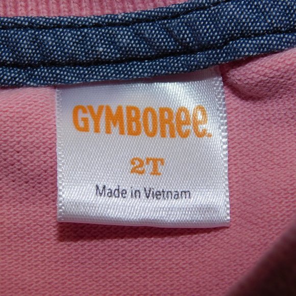 Gymboree Toddler Boys 2T Pink Short Sleeve Polo Shirt with embroidered Anchor - Picture 2 of 7